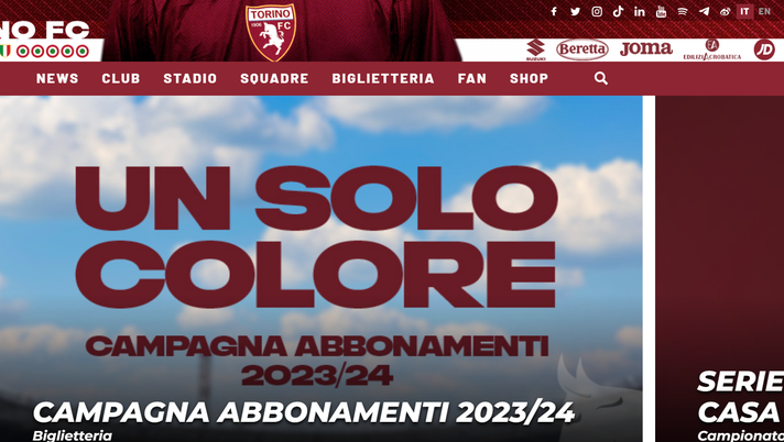 Sondaggio, solo un lettore su due approva il nuovo sito del Torino - immagine 1