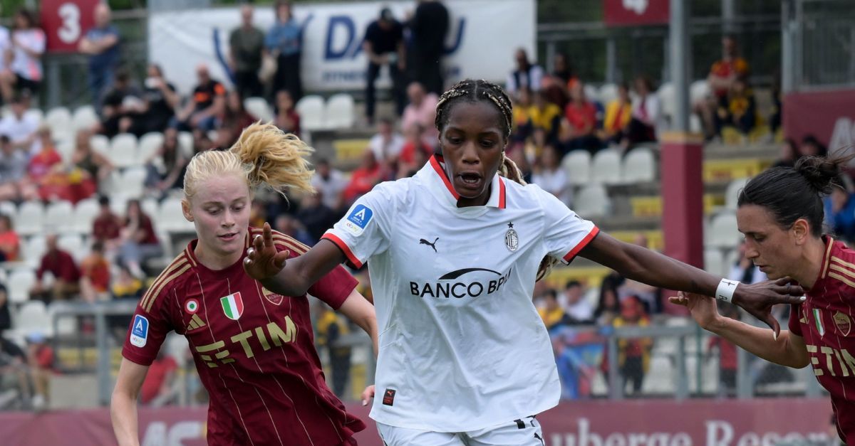 serie a women8217s cup oggi in campo roma milan femminile