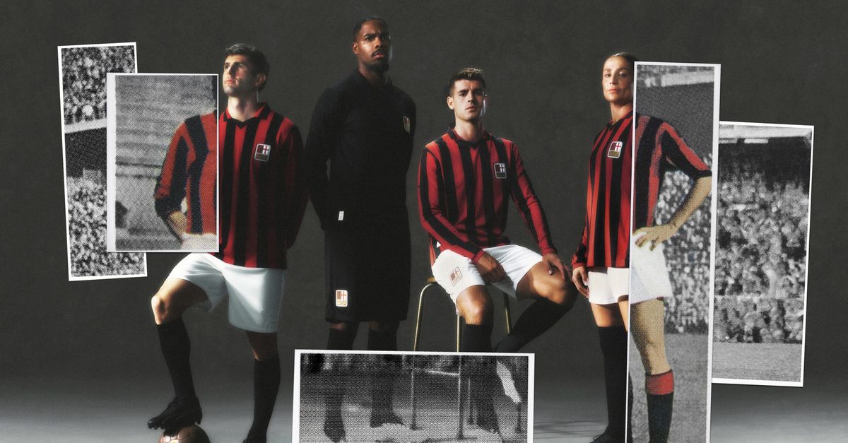 125 anni Milan, ecco la speciale maglia celebrativa | FOTO