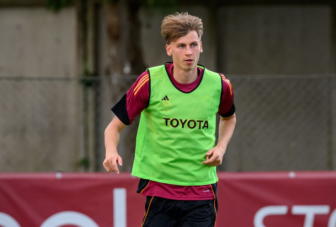 Trigoria, la rifinitura alla vigilia di Roma-Lille – FOTO GALLERY - immagine 3