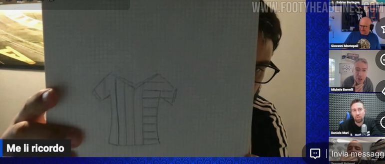 FootyHeadLines disegna l’esclusiva di Fcinter1908 sulla maglia 2024/25: ecco come sarebbe- immagine 2