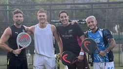 Dovbyk in Sardegna con Gollini: partita a padel con Mazzocchi del Napoli – FOTO