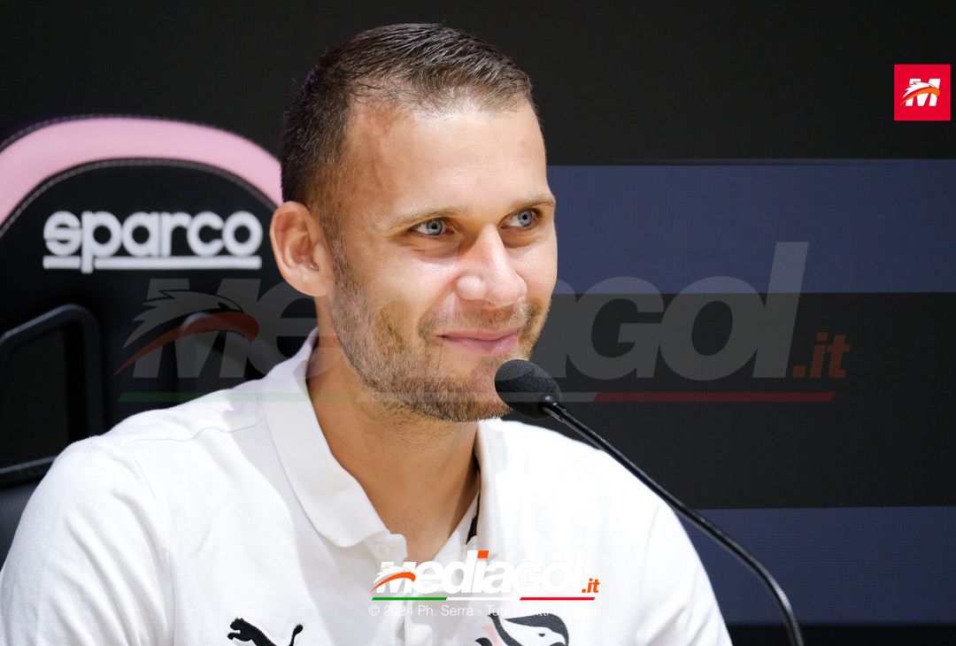 FOTO PALERMO, la presentazione di Alexis Blin in conferenza stampa (Gallery) - immagine 19
