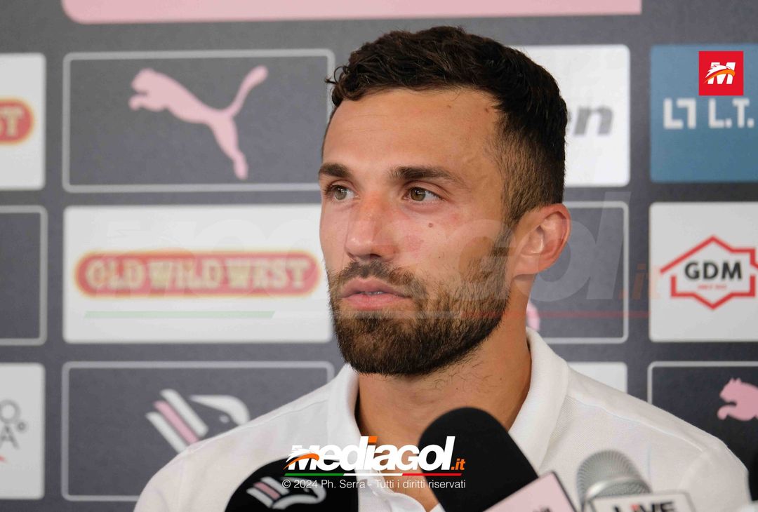 FOTO PALERMO, Federico Di Francesco in conferenza stampa (Gallery) - immagine 4