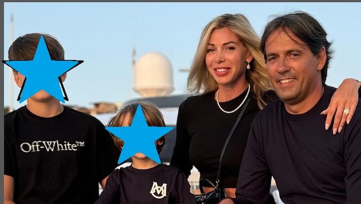 Inzaghi, vacanze insieme con la moglie e i figli a Porto Cervo - immagine 1
