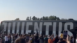 Video – Juventus-Torino: l’arrivo del pullman bianconero allo stadio