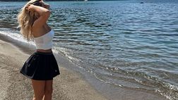 Lady McTominay in barca, è estasiata dalle bellezze di Napoli