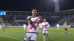 VIDEO / Etienne Eto’o come papà Samuel: gol al debutto con il Rayo!