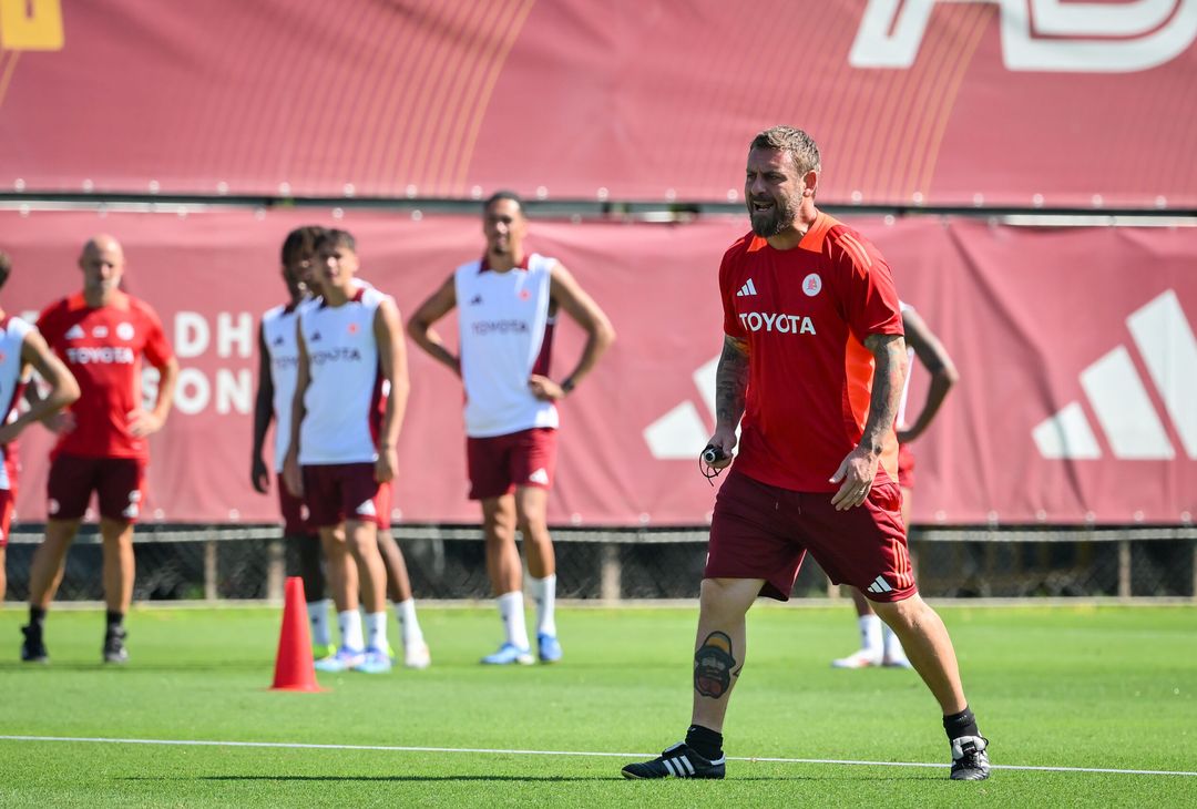 Roma, l’allenamento a due giorni dalla Juventus – FOTO GALLERY - immagine 15