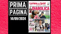 Prima pagina Corriere dello Sport: Milan, svolta o ribaltone. Oggi il Venezia