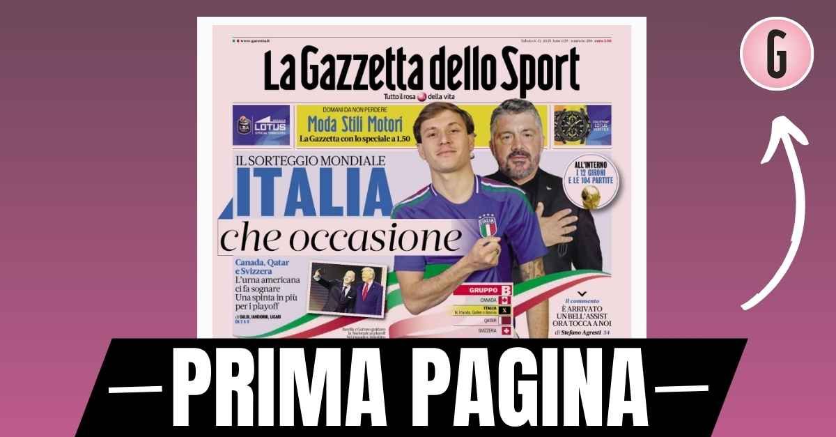 Prima pagina Gazzetta dello Sport: “Il Diavolo è Modric: ecco perché senza il croato il Milan non va” Prima pagina Gazzetta dello Sport: “Il Diavolo è Modric: ecco perché senza il croato il Milan non va”
