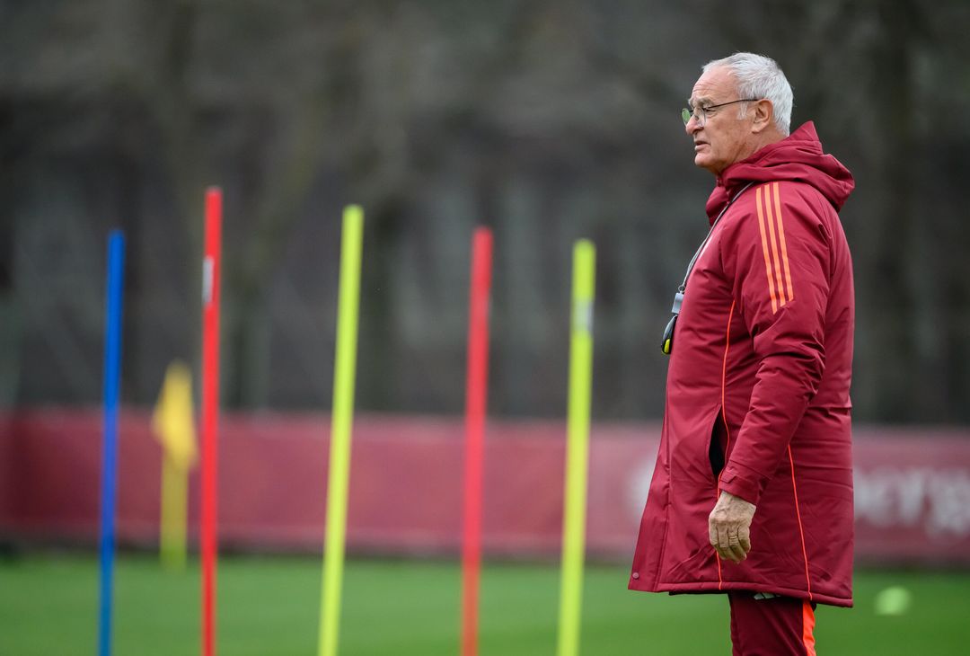Roma, l’allenamento a due giorni dal derby – FOTOGALLERY - immagine 27