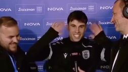 VIDEO – Bianco, do you cook carbonara? Le risate e il PAOK a bocca asciutta