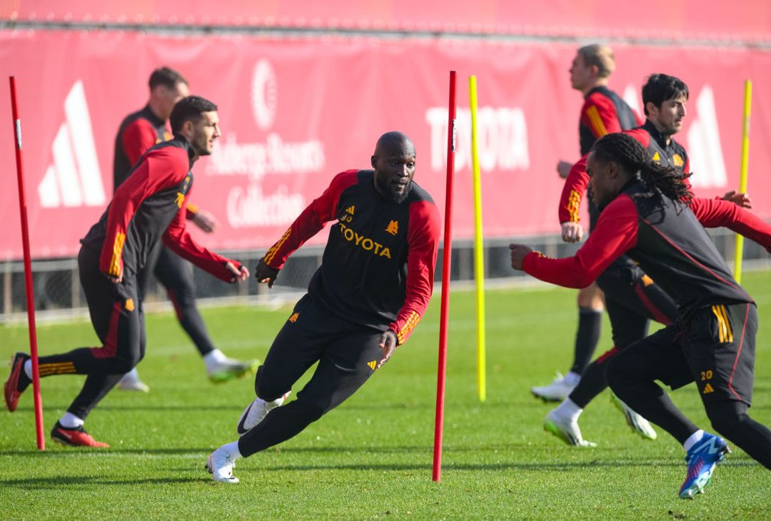 Roma, continua la preparazione in vista del Napoli – FOTO GALLERY - immagine 7