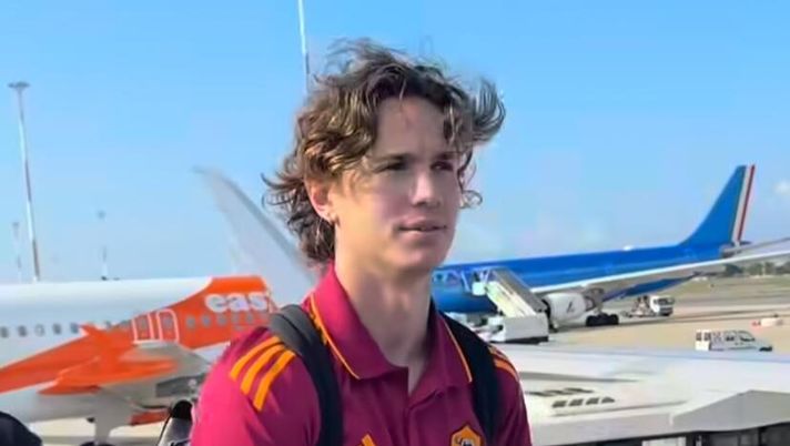 Lens-Roma, il volo dei giallorossi per la Francia: c’è anche Ghilardi – VIDEO - immagine 1