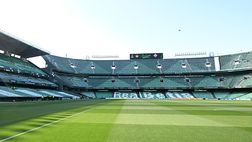 Betis, Villamarin in demolizione: i pompieri lo usano come campo di addestramento