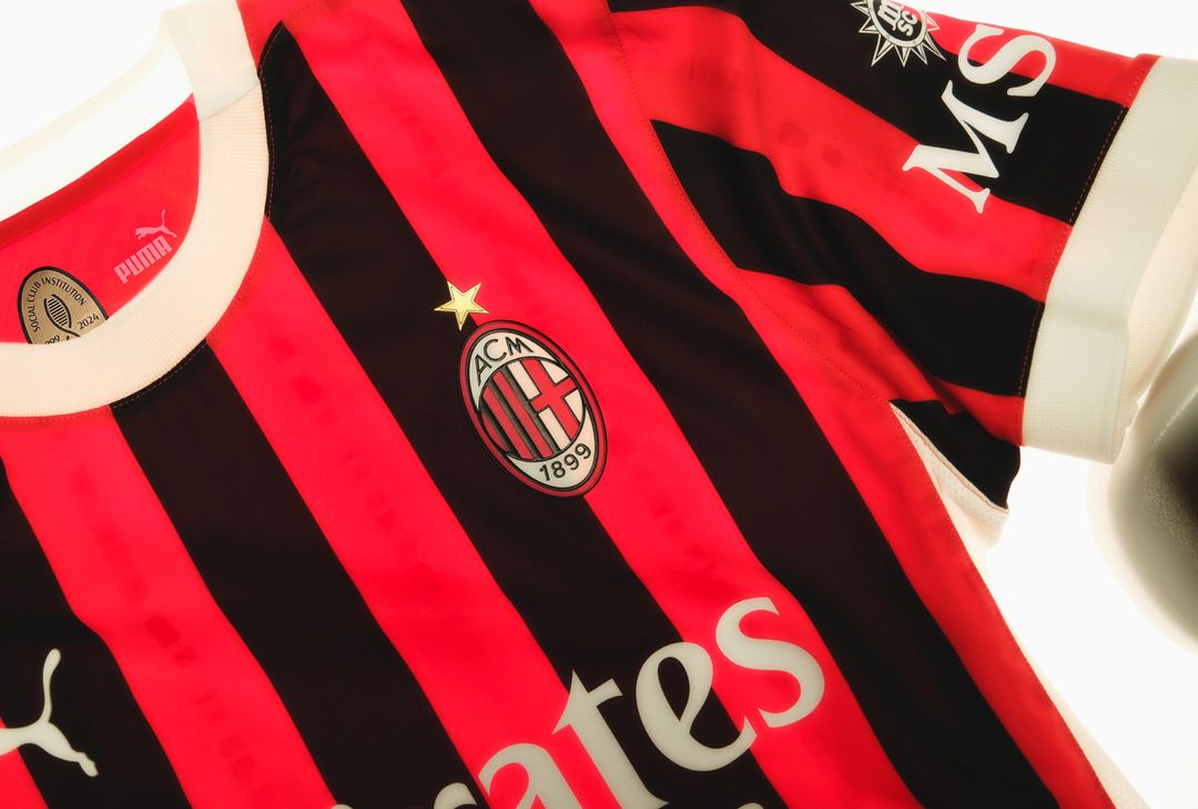 Nuova prima maglia AC Milan 2024-2025 PUMA