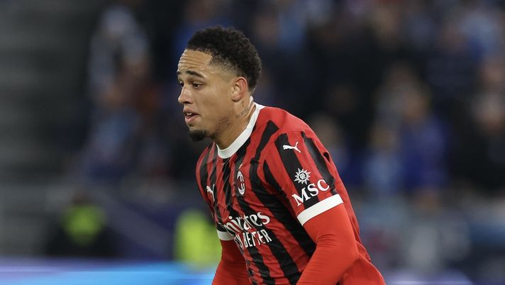 Noah Okafor AC Milan Slovan Bratislava-Milan 2-3 Champions League 2024-2025