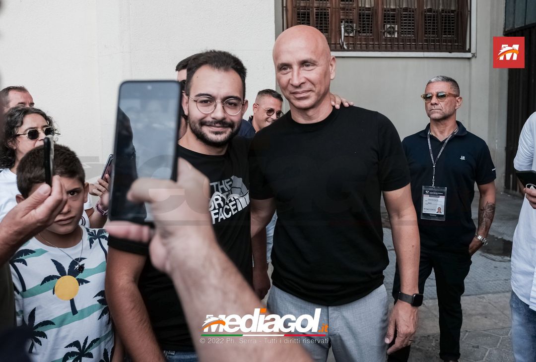FOTO PALERMO, Mister Corini incontra i tifosi rosanero al ‘Renzo Barbera’ (Gallery) - immagine 14