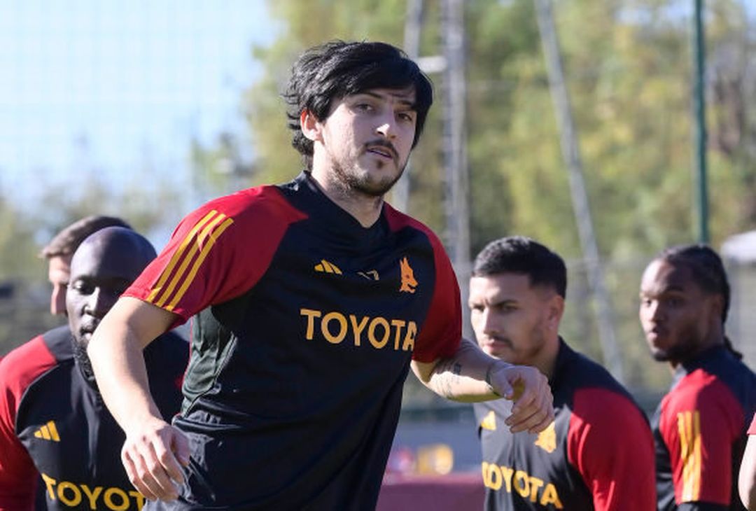 Roma, la rifinitura alla vigilia del match con lo Slavia – FOTO GALLERY - immagine 39