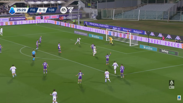 Fiorentina-Torino 2-2, l’analisi dei gol: Gineitis perde palla e inizia la rimonta- immagine 4