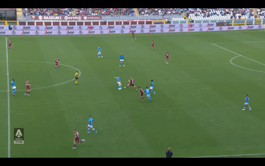 Torino-Napoli 0-1, l’analisi del gol: Pobega perde palla, Djidji inganna Berisha- immagine 4