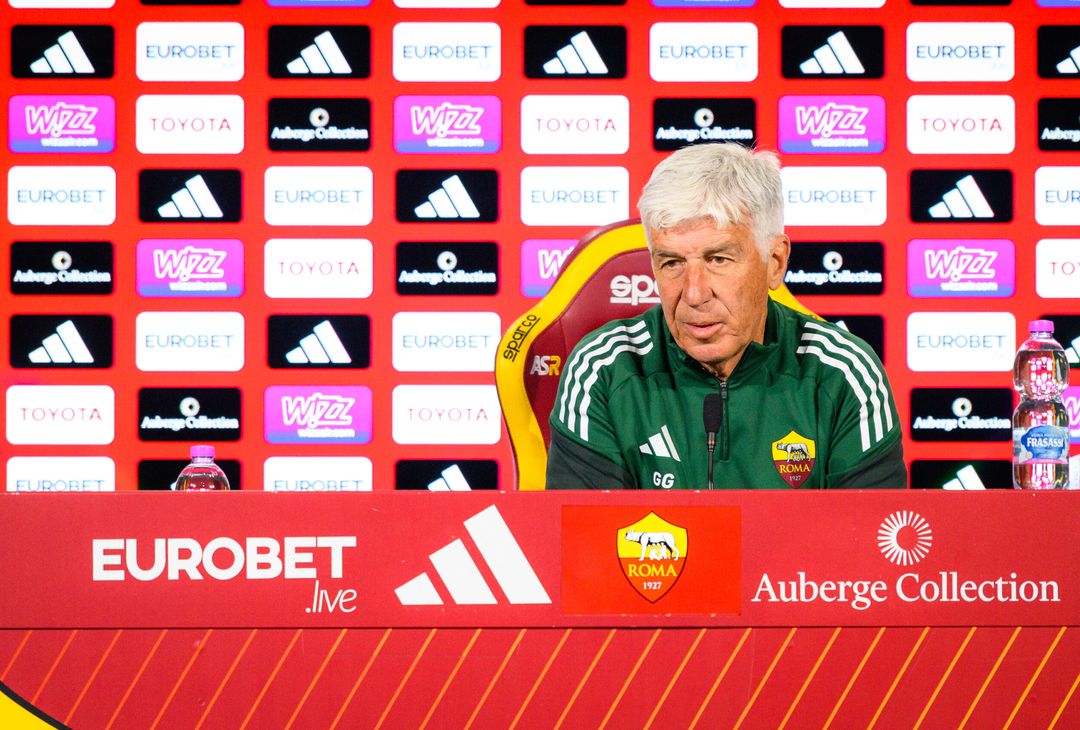 Roma-Fiorentina, la conferenza stampa di Gasperini – FOTOGALLERY - immagine 20