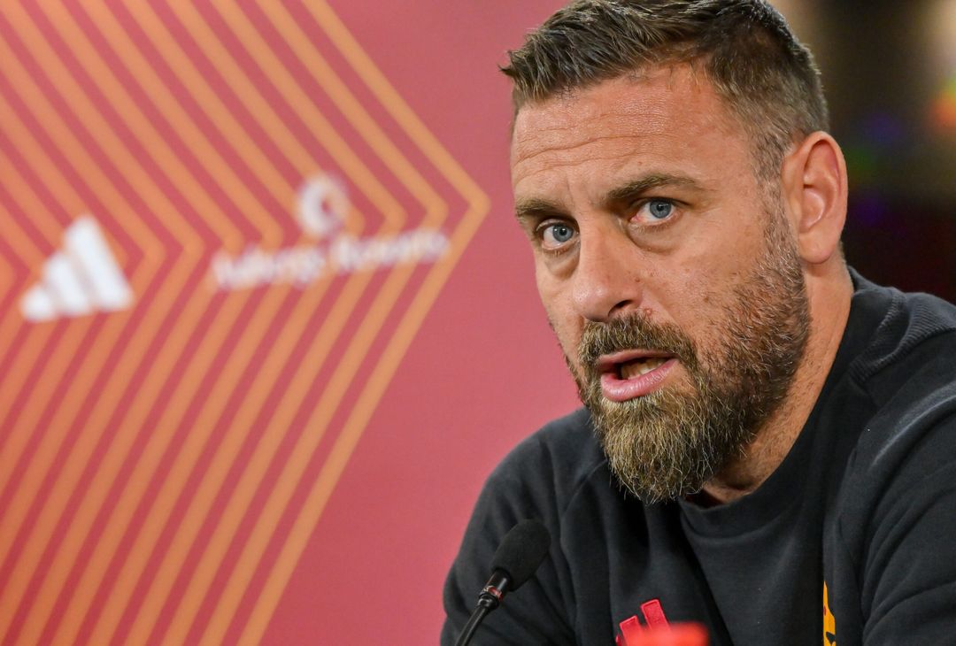 Roma, la conferenza stampa di De Rossi alla vigilia del Genoa – FOTO GALLERY- immagine 1
