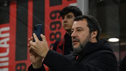 Salvini da Verona a San Siro: “Ma che roba è”