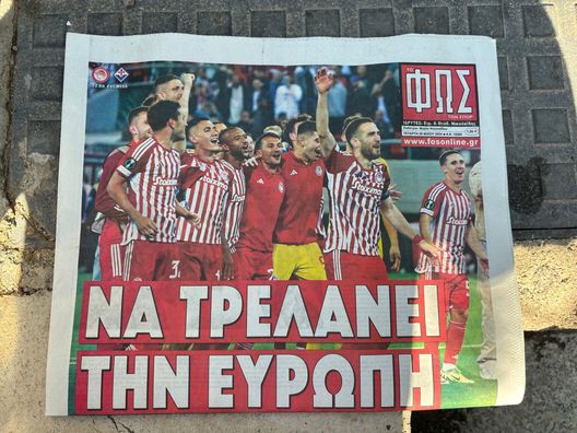 FOTO VN – I giornali greci ci credono: “Far impazzire l’Europa”- immagine 2