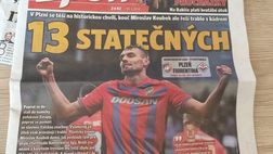 FOTO VN – “I 13 coraggiosi”: a Plzen caricano l’ambiente in vista di stasera