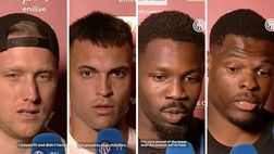 Lautaro: “Inter, che orgoglio”. Dumfries: “Tanta roba”. Zielinski: “Gruppo unito. Senza…”