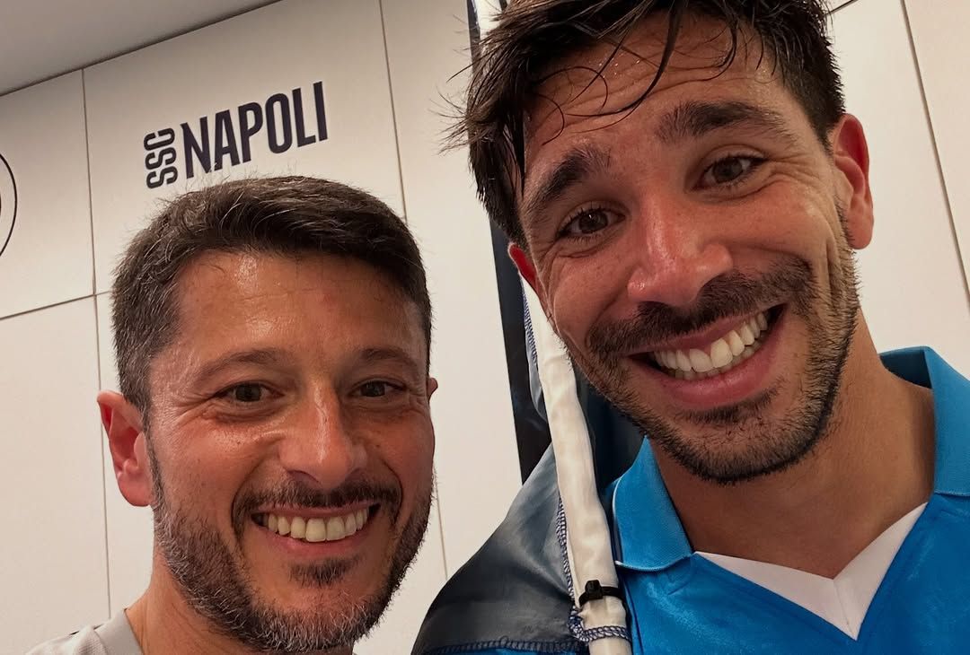 GALLERY La festa nello spogliatoio del Napoli: gli scatti dello staff azzurro - immagine 10
