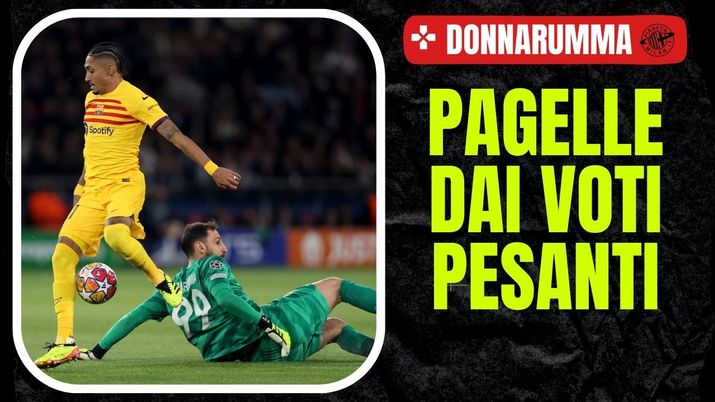 Donnarumma PSG-Barcellona 2-3 Champions League 2023-24