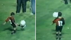 Messi, spunta un video mai visto: lui palleggia, il pubblico inneggia a Maradona
