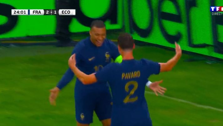 VIDEO / Il secondo gol di Pavard: girata da attaccante su gran giocata di Mbappé - immagine 1