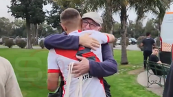 Superclásico giovanile, il River batte il Boca con il gol di Peña: l’abbraccio con il padre