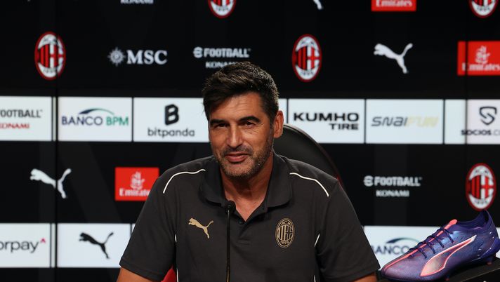 Paulo Fonseca AC Milan conferenza stampa Milanello