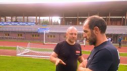 Staff Conte, sopralluogo a Dimaro per il ritiro azzurro: per Stellini è un ritorno