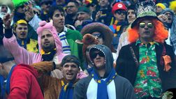 Tifosi Verona, pronte le maschere, in 1200 al Tardini per la trasferta di Carnevale