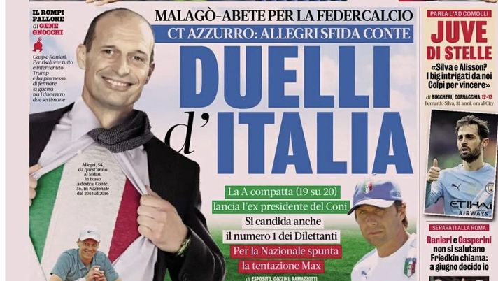 Prime pagine giornali sportivi oggi: il Napoli sui media- immagine 1