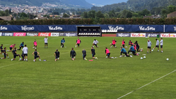 Dimaro day 9: differenziato per McTominay e Marianucci. Out 4 azzurri. Applausi per Lucca