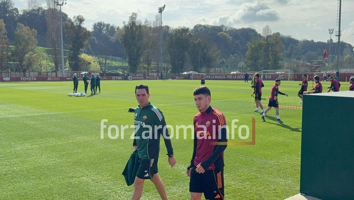 Trigoria, rifinitura sotto gli occhi di Ranieri: a parte Soulé. Hermoso in gruppo - immagine 1