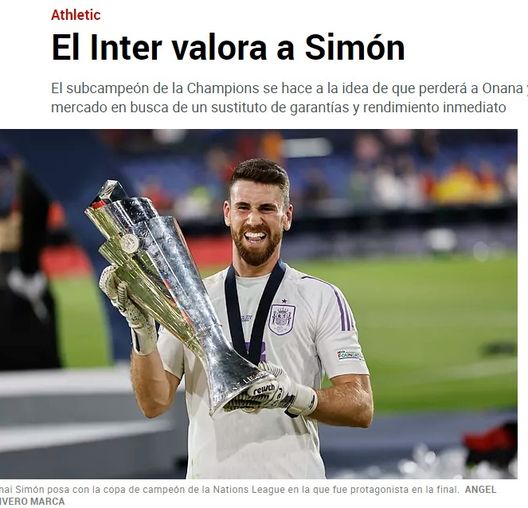 Marca – Non solo Trubin, l’Inter mette nel mirino anche Unai Simón: la situazione- immagine 3