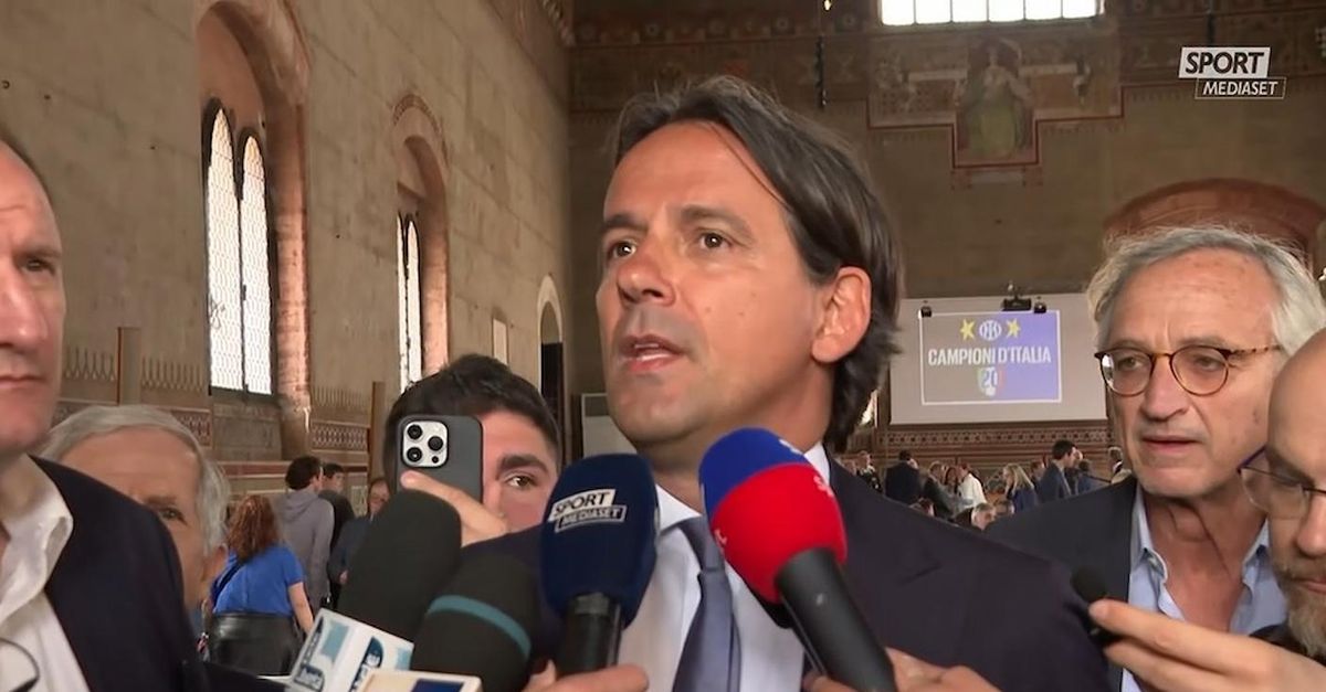 Simone Inzaghi’s Statements at Awards Ceremony in Piacenza: Inter Coach’s Future Plans and President’s Help