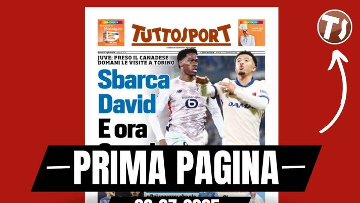 Prima pagina Tuttosport: il mercato impazza in Serie A