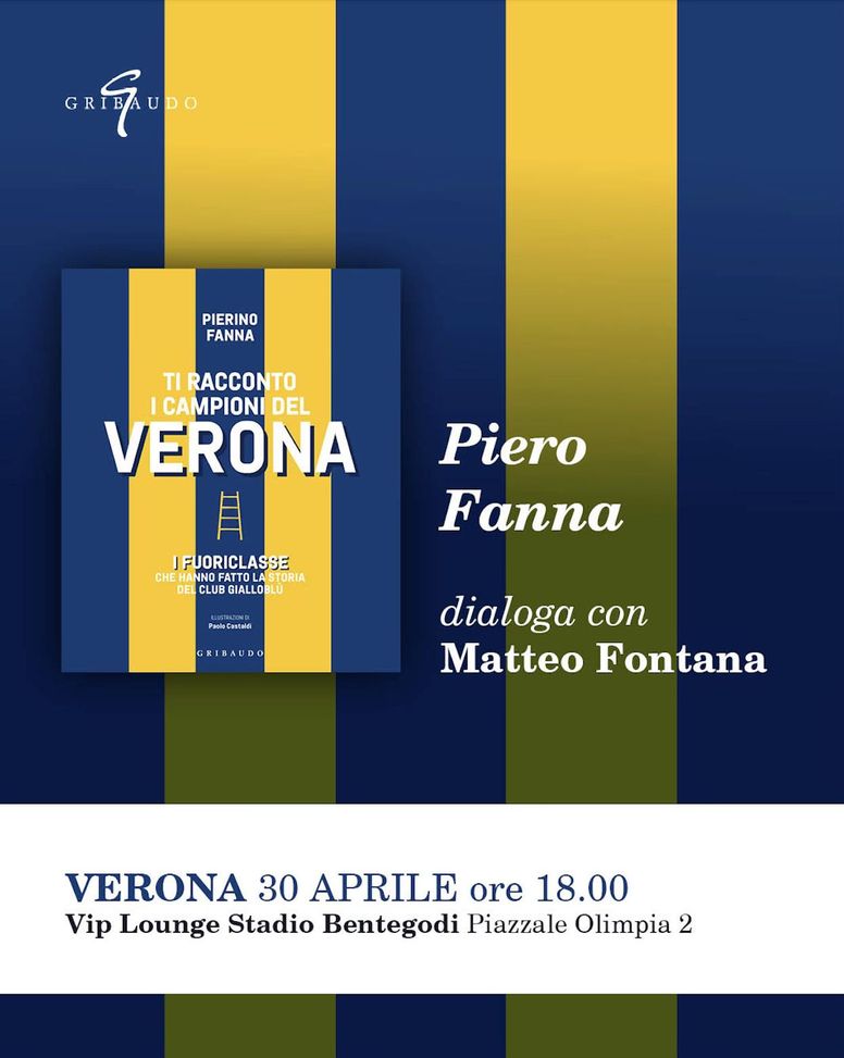 Il libro di Pierino Fanna, mercoledì la presentazione al Bentegodi- immagine 2