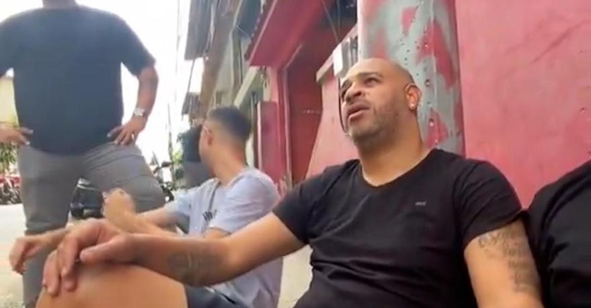 Ex Inter, Adriano distrutto dall’alcool nelle favelas in Brasile | VIDEO