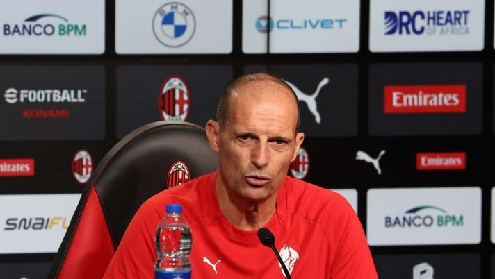 Milan, Allegri: 'Se voglio un centravanti d'area? Si può giocare anche senza. E poi ...'