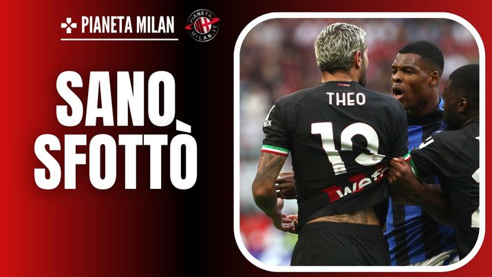 Denzel Dumfries Theo Hernandez AC Milan Inter